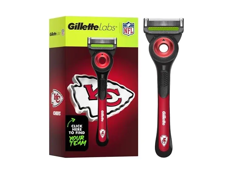 Gillette Labs Special NFL Chiefs Edition Shaving Razor