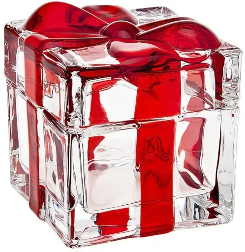 Godinger Bow Present Holiday Box