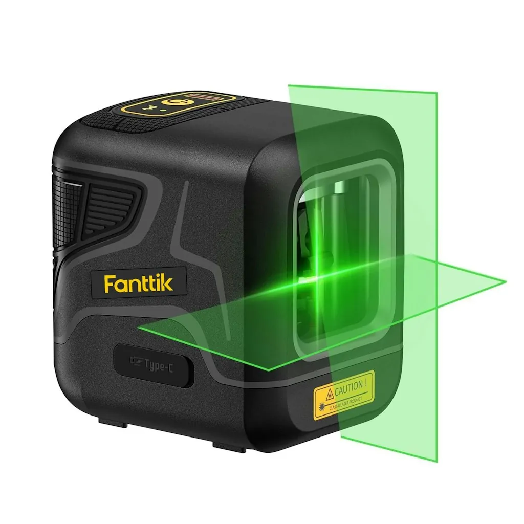 Fanttik D2 Pocket Green Laser Level for Picture Hanging & Home DIY