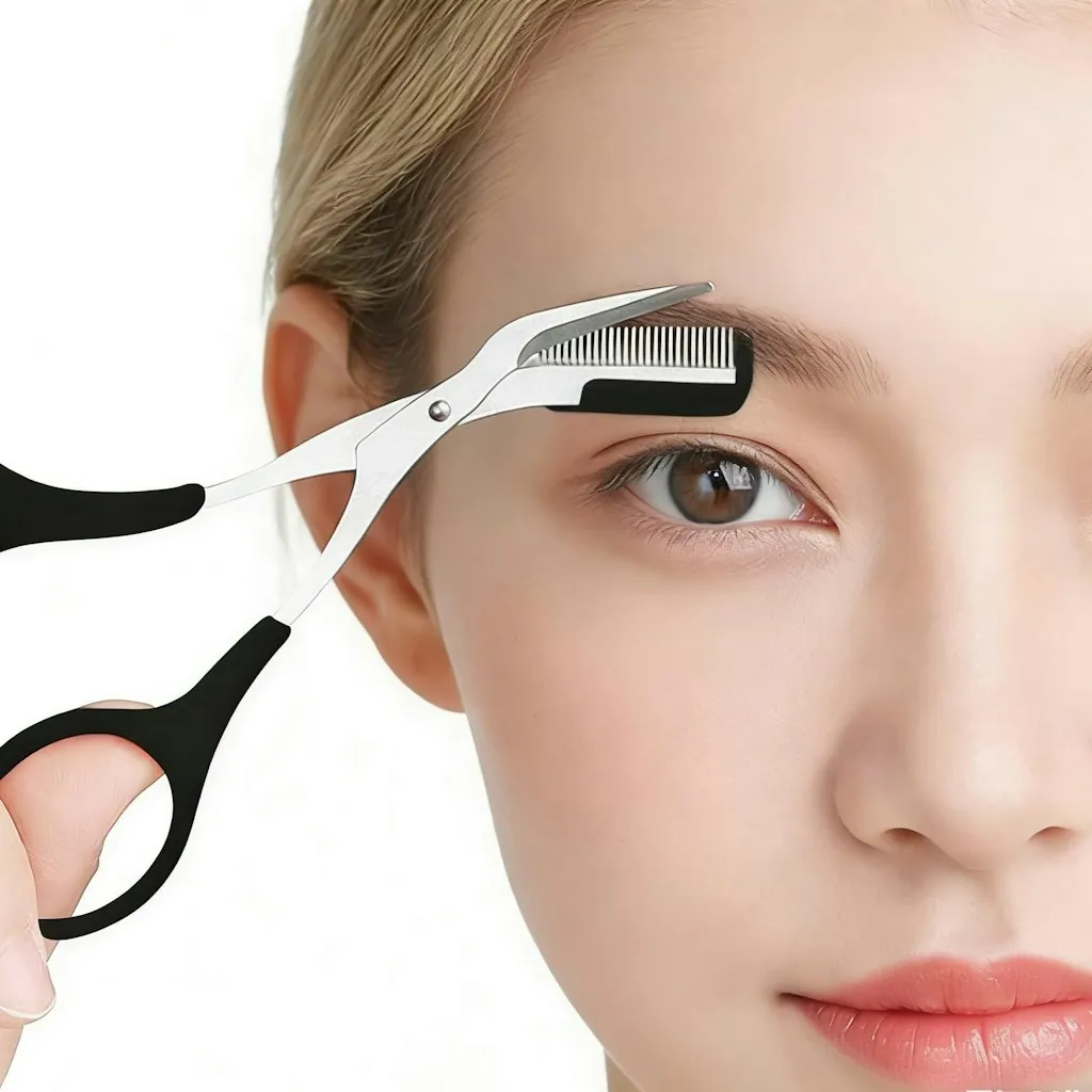 Eyebrow Trimmer Scissors