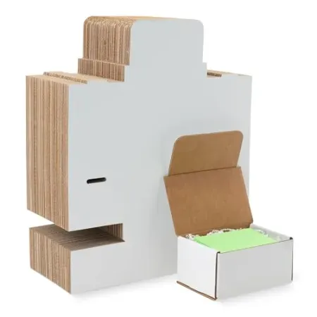 50-Pack Amazon Basics White Shipping Boxes (6" x 4" x 3")