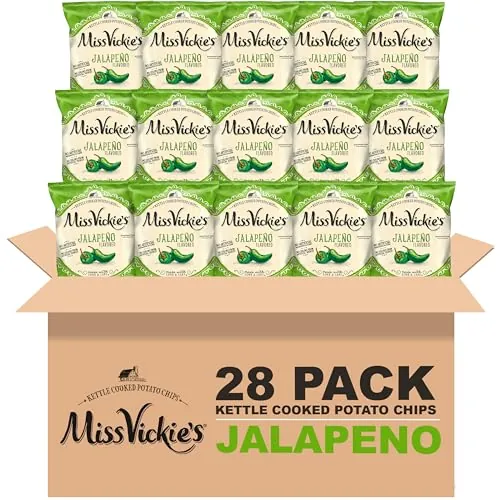 Miss Vickie’s Jalapeño Kettle Chips 28-Count