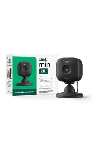 Blink Mini 2K+ Indoor Security Camera 2-Pack