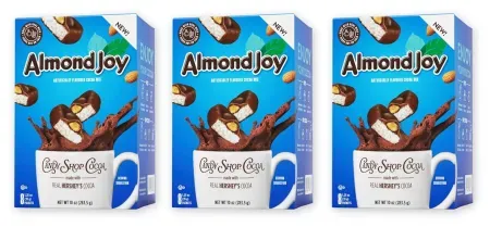 24-Pack 1.25oz Candy Shop Cocoa ALMOND JOY Iced Cocoa Mix