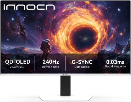 INNOCN 27" QD-OLED QHD 2560 x 1440P 240Hz HDR 2780S Gaming Monitor