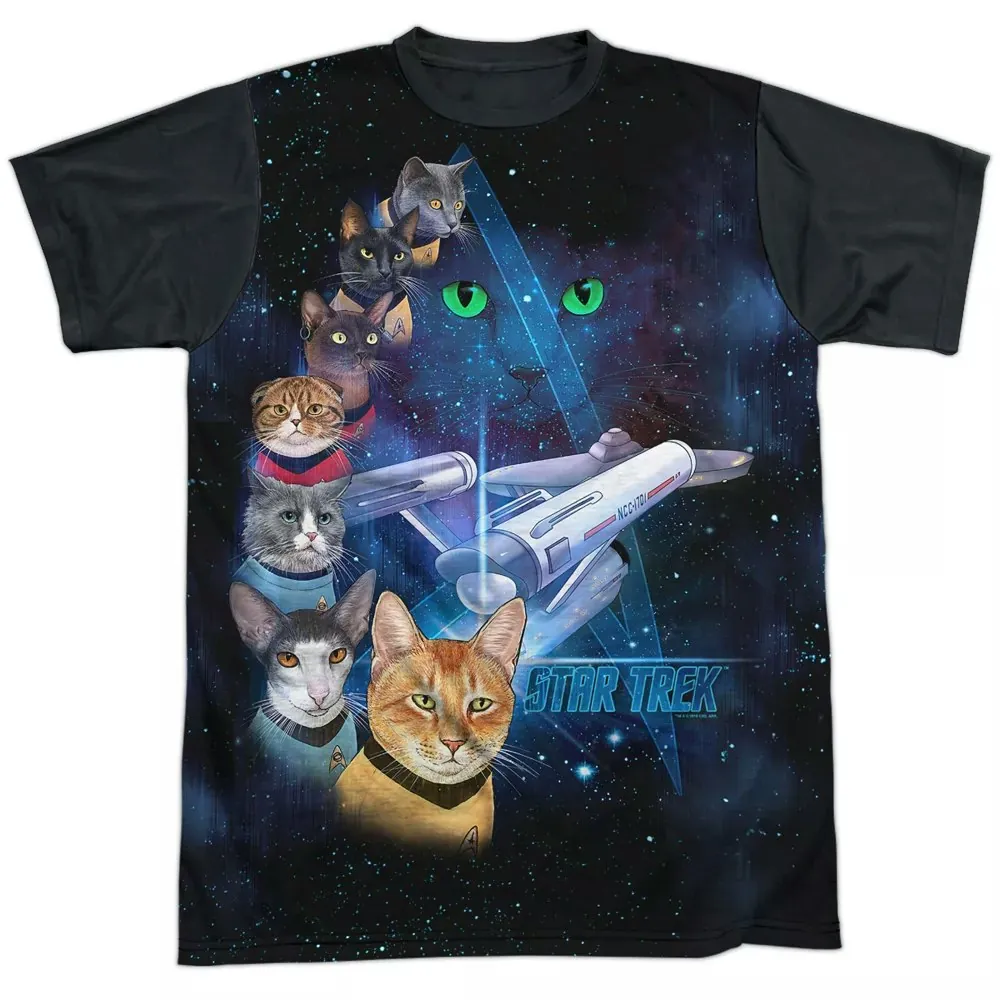 Star Trek Men's Cast of Cats T-Shirt