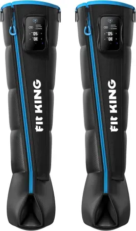 FIT KING Cordless Air Compression Boots Recovery System Leg Massager