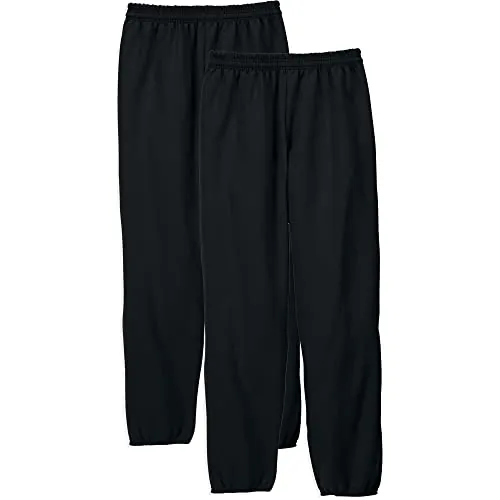Hanes Men’s Ecosmart Fleece Sweatpants 2-Pack
