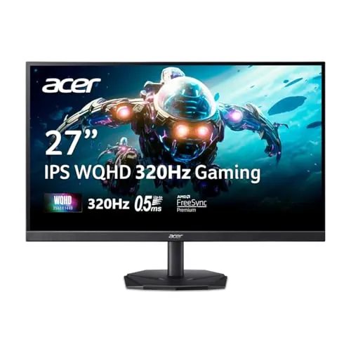 Acer Nitro 27in QHD 2560x1440 IPS 320Hz Gaming Monitor