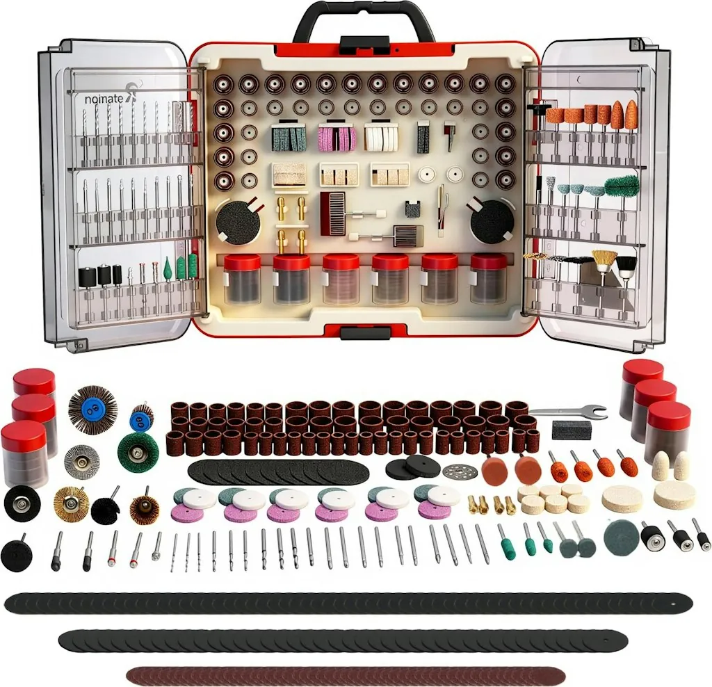 Refenlan 512-Piece Rotary Tool Accessories Kit