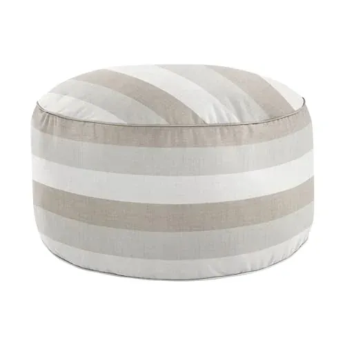 Sorra Home Bean Pouf, Body, Natural 7 Pound