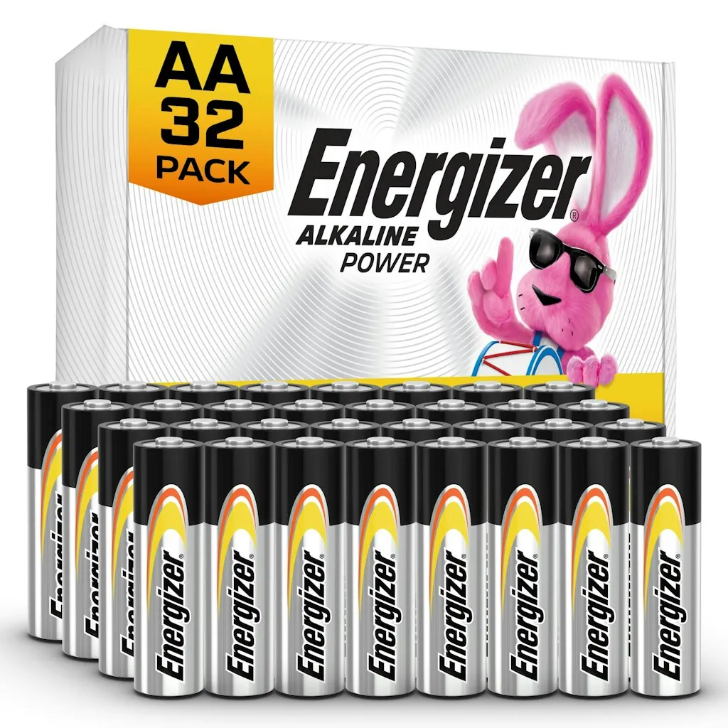 Energizer AA Alkaline Batteries 32-Pack