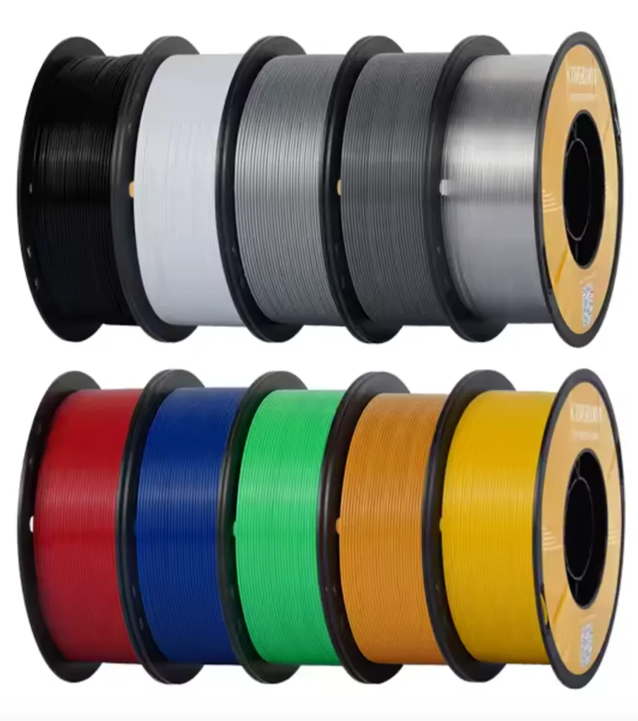 Kingroon PETG 1.75mm 3D Printer Filament 10-Pack
