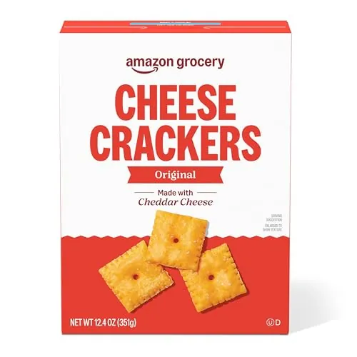 Amazon Grocery Cheese Crackers 12.4oz
