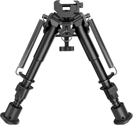 CVLIFE 6-9" Adjustable Picatinny Bipod w/ Spring Return & Adapter