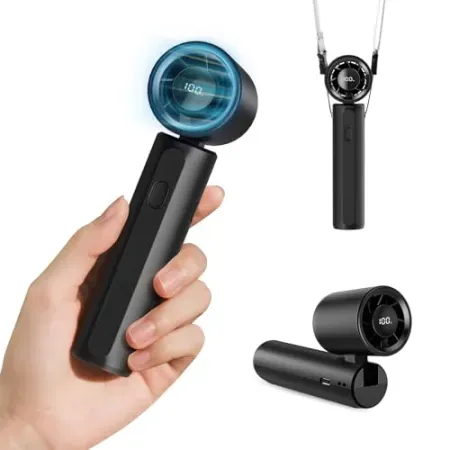 DUOMIY 2026 Upgraded Portable Handheld Turbo Fan
