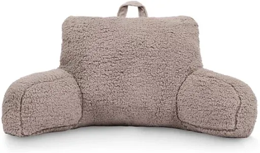 The Big One Faux Shearling Backrest (Paloma, Black)
