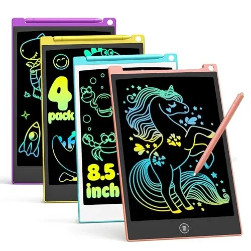 TECJOE 4 Pack 8.5 Inch LCD Writing Tablet
