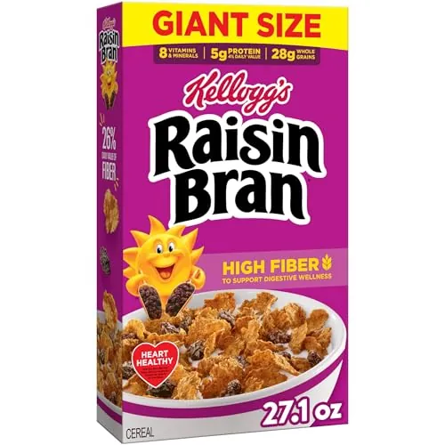 Kellogg's Raisin Bran Original Giant Size Breakfast Cereal 27.1 oz