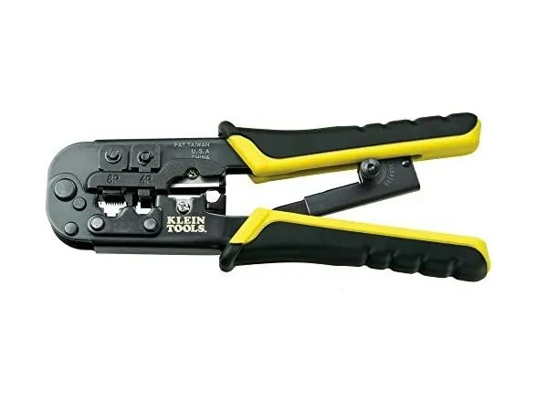 Klein Tool Ratcheting Modular Crimper/Stripper