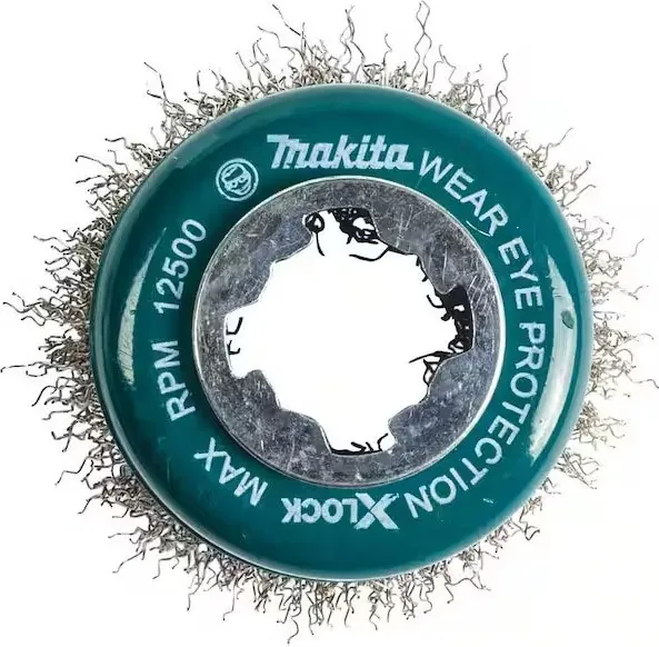 Makita X-Lock Quick Change 3" Crimped Wire Cup Brush