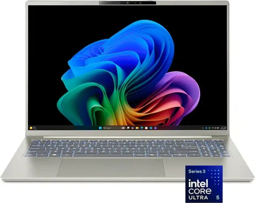 Acer Swift Go 16 AI (2026): 16” FHD+ OLED Touch, Intel Ultra 5 322, 16GB LPDDR5, 512GB SSD - F/S