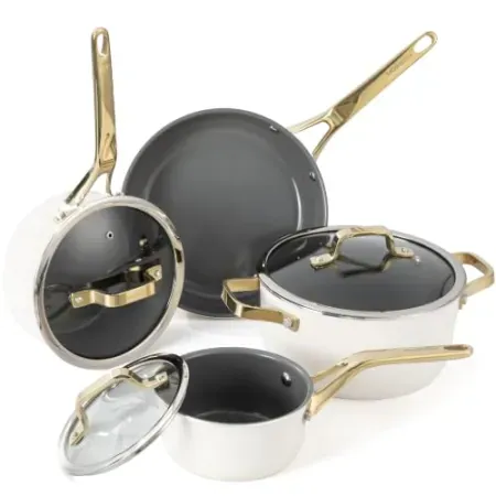 7-Piece MOSIECH Ceramic Cookware Set