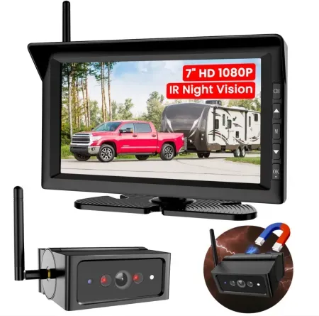 Foxpark Magnetic Wireless Transmit Backup Camera for RVs / Trailers