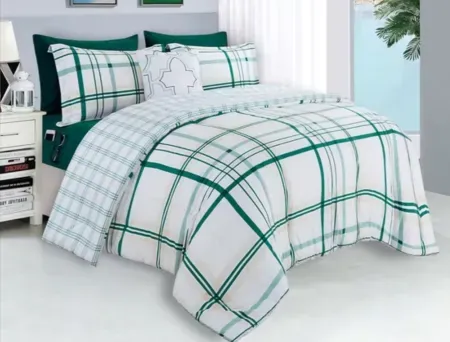 8-Piece Elegant Comfort Complete Bed in a Bag Comforter Set (Full / Queen)