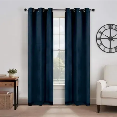 SUPERIOR 42" x 63" Semi Blackout Curtains (Pair)