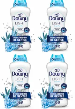 4-Pack 24oz Downy Light Laundry Scent Booster Beads