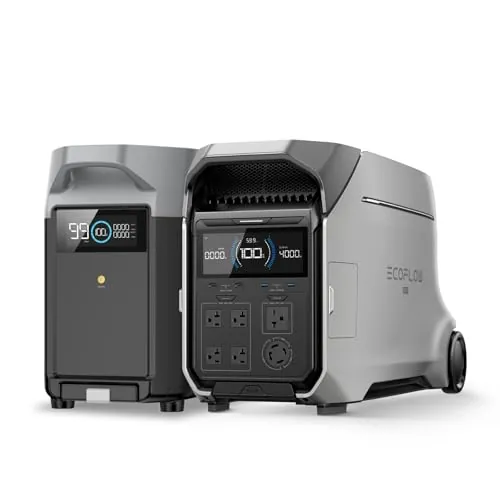 EF ECOFLOW DELTA Pro 3 7696Wh Power Station with DELTA Pro Extra Battery