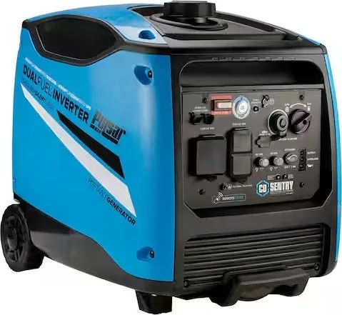 Pulsar 3,700W Dual Fuel Portable Inverter Generator w/ CO Alert