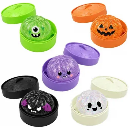 Sugah Mals Halloween Glitter Dumplings Squishy