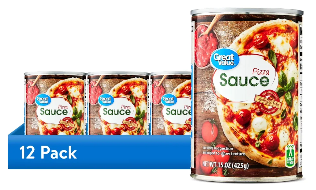 Great Value Pizza Sauce 15-oz. Can 12-Pack