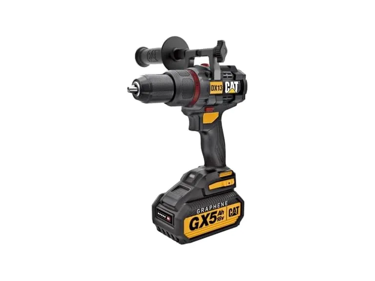 CAT DX13 18V 1/2" Cordless Hammer Drill w Graphene Battery