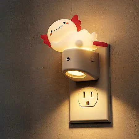 LOHAS-LED 3D RGB Color-Changing Plug-In Night Light (Axolotl, Dog, Cat & More)