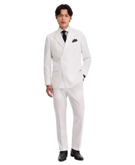 Kenneth Cole Reaction Men's Double-Breasted Slim-Fit 2-Piece Suit
