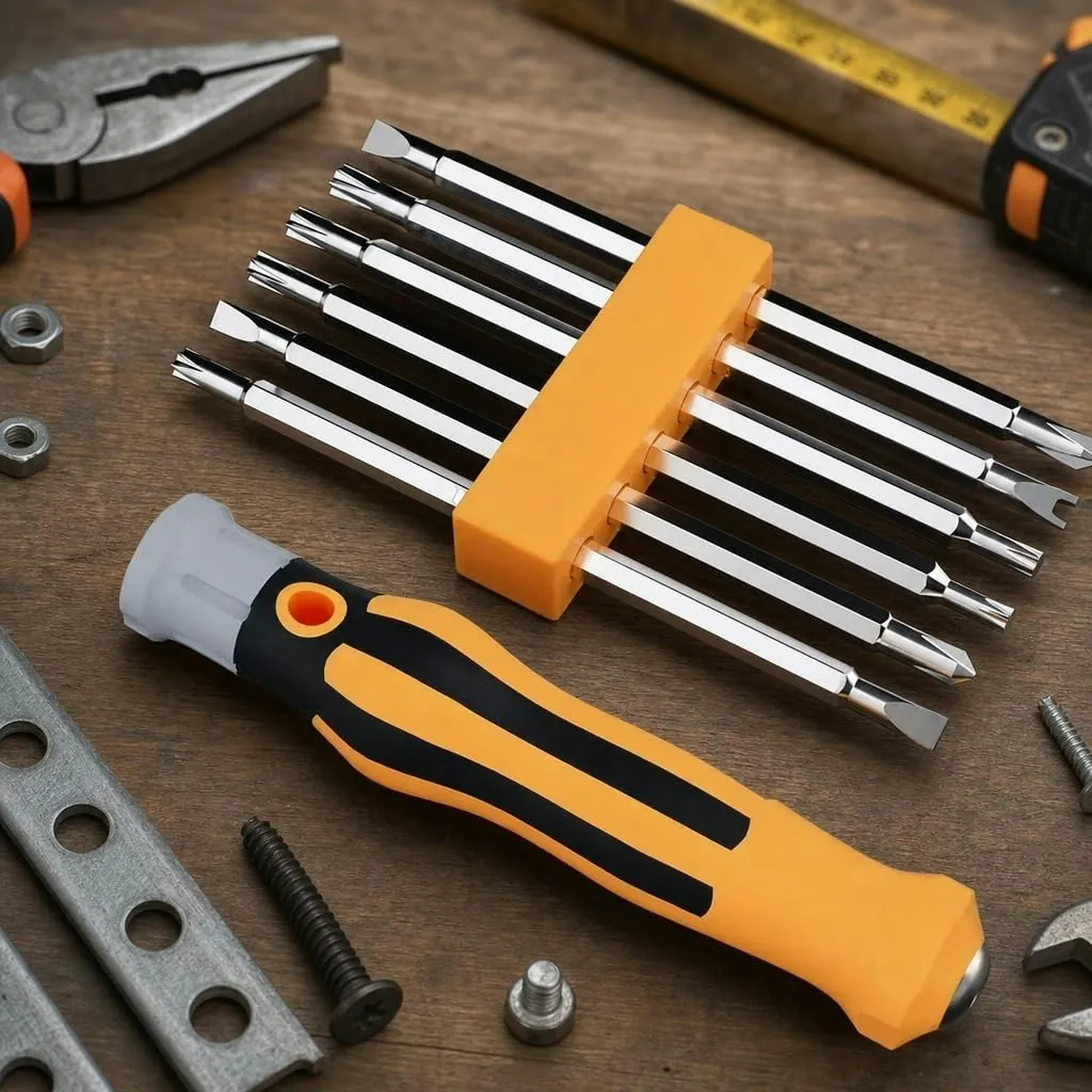 13-in-1 Magnetic Multitool Screwdriver Set: 83 cents + free shipping w/