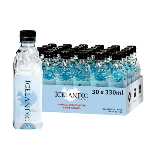 Icelandic Glacial Natural Spring Alkaline Water 30-Count