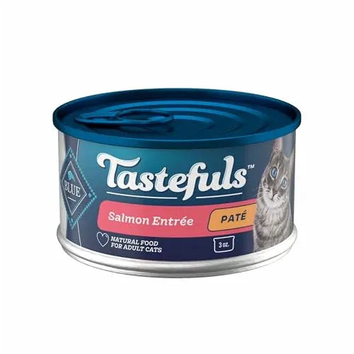 Blue Buffalo Tastefuls Salmon Paté Wet Cat Food 24-Count 3oz