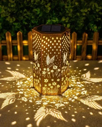 Hummingbird Hanging Solar Lights