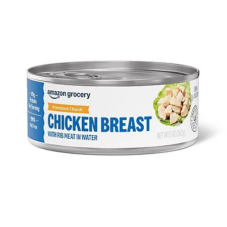 Prime Members: 5-Oz Amazon Grocery Premium Chunk Chicken Breast