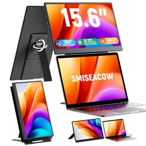 Smiseacow S13 15.6" 1080p Portable Monitor