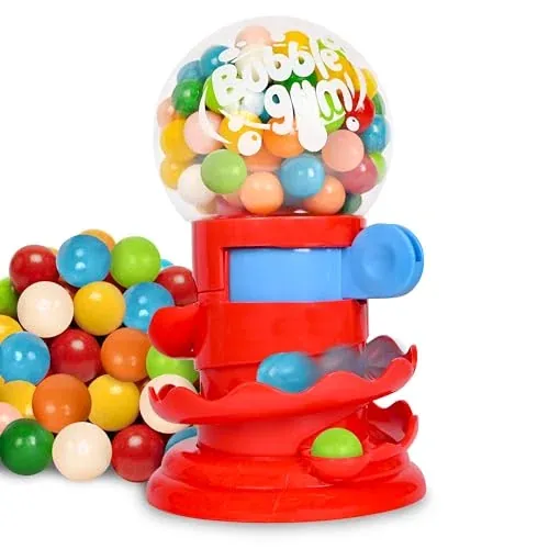 Toymendous 7.15" Kids Gumball Machine 50 Count