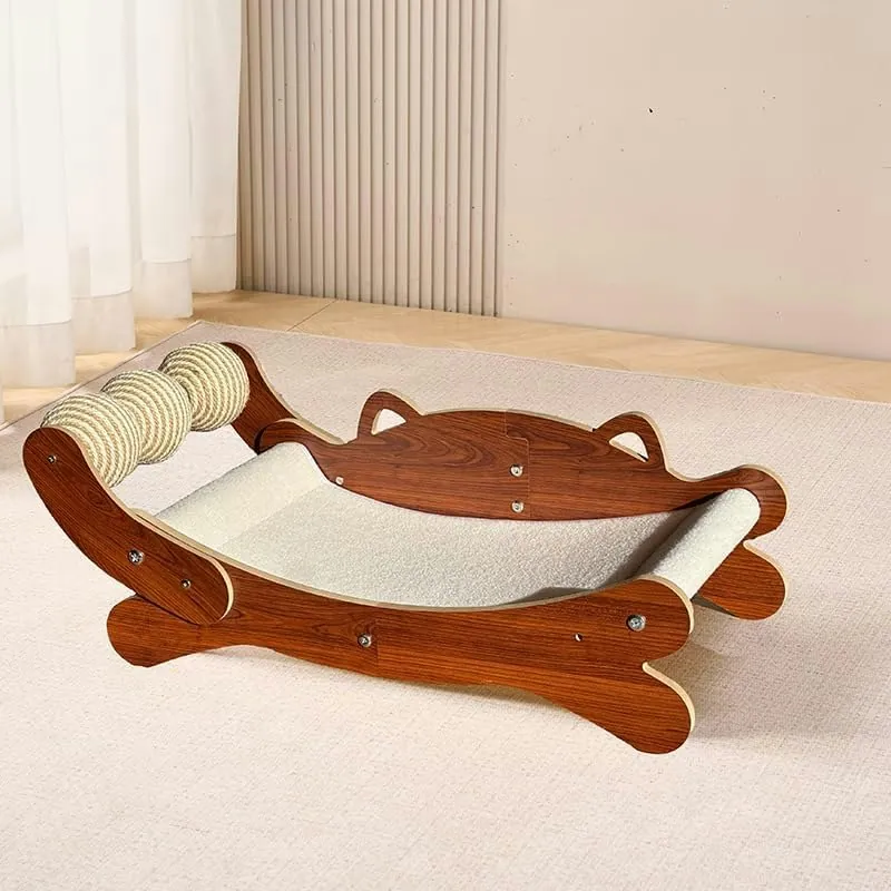 Large Cat Scratcher Bed w/ Extra Pad