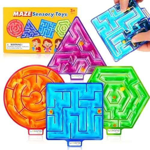 Maze Sensory Toys 4-Pack