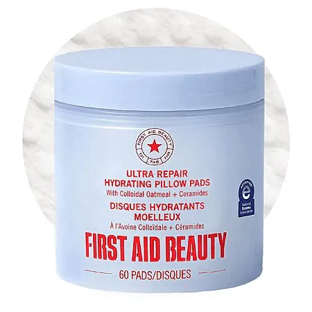 60-Ct First Aid Beauty Hydrating Pillow Pads w/ Colloidal Oatmeal & Ceramides