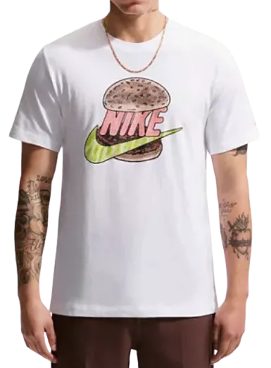 Nike Men's Burger Graphic Crewneck T-Shirt