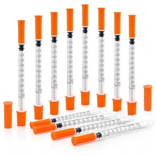 1 mL 31G GLP-1 Syringe 100-Pack